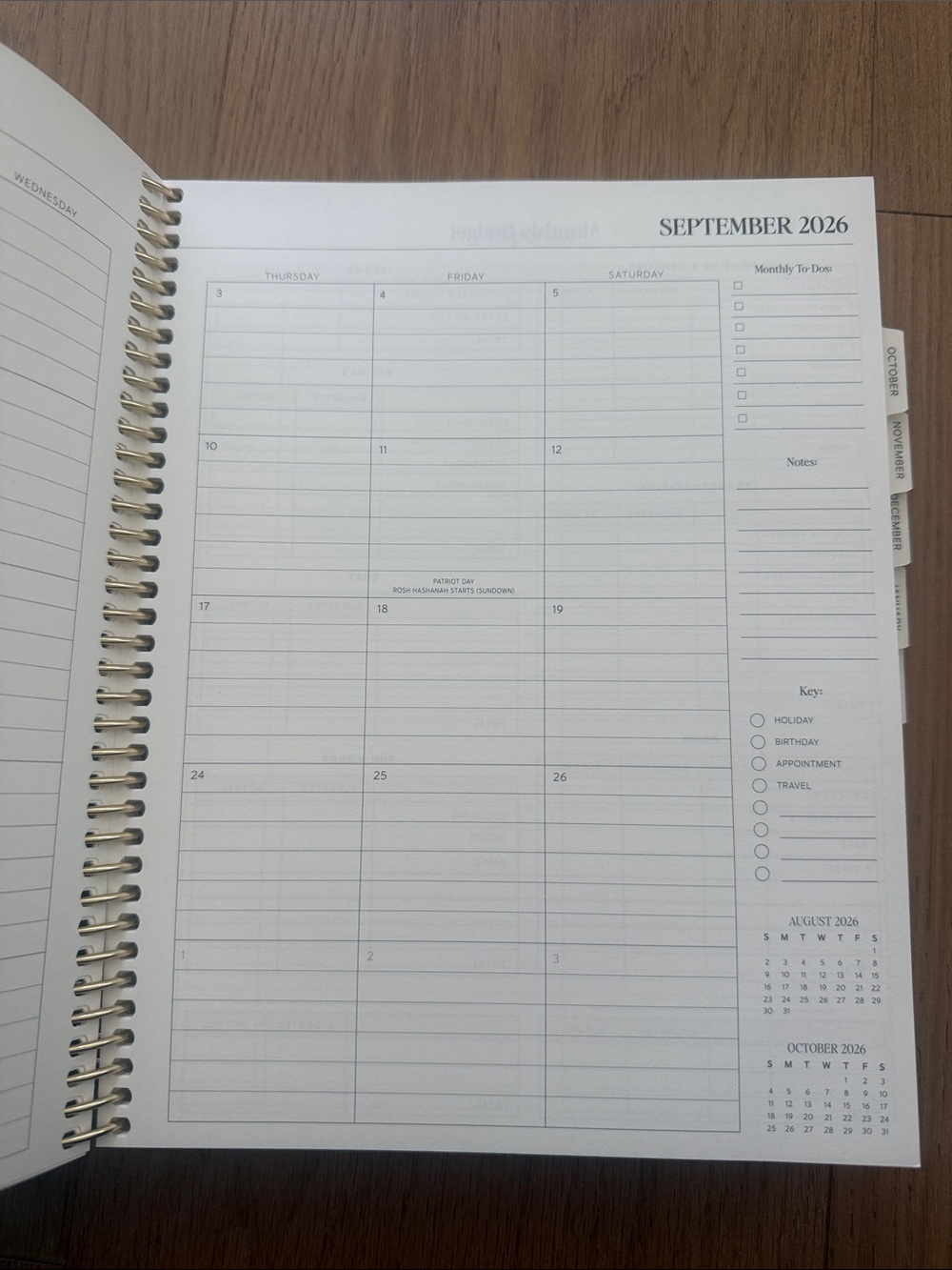 The Dailee 2026-2027 Daily Planner (mocha) - Picture 8 of 14